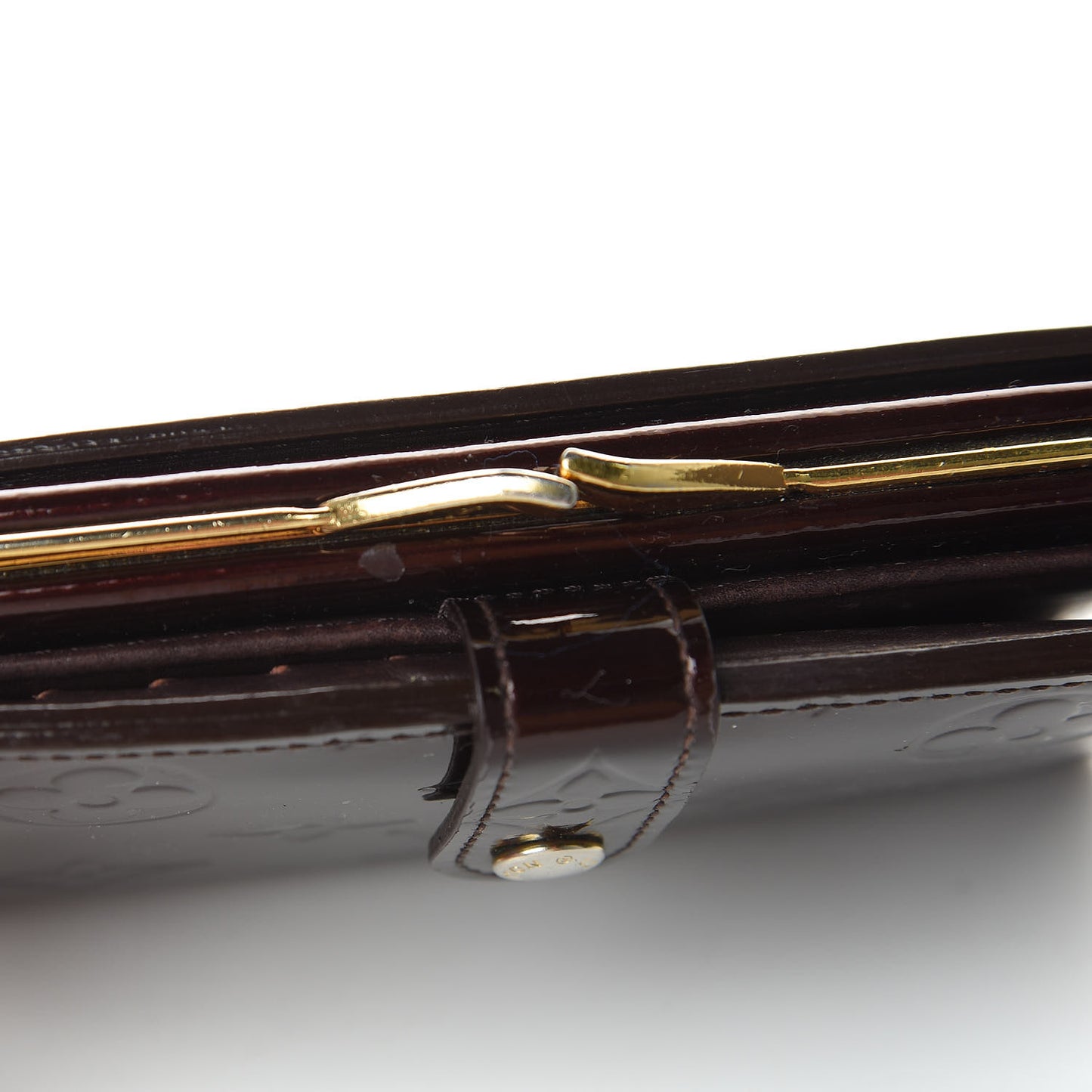 Vernis French Purse Wallet Amarante