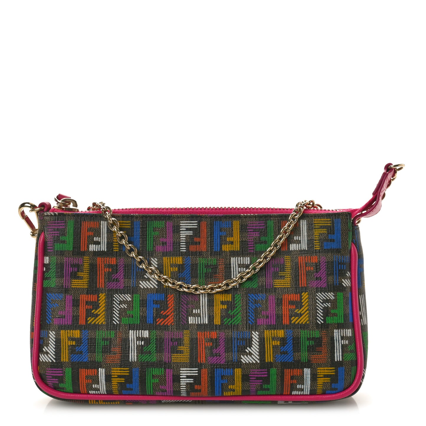 Zucchino Spalmati FF Multicolor Pochette Tobacco Multicolor