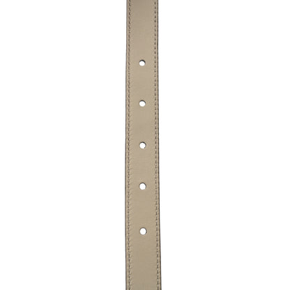 Gucci Calfskin Double G 20mm Belt 90 36 Mystic White 4 of 6
