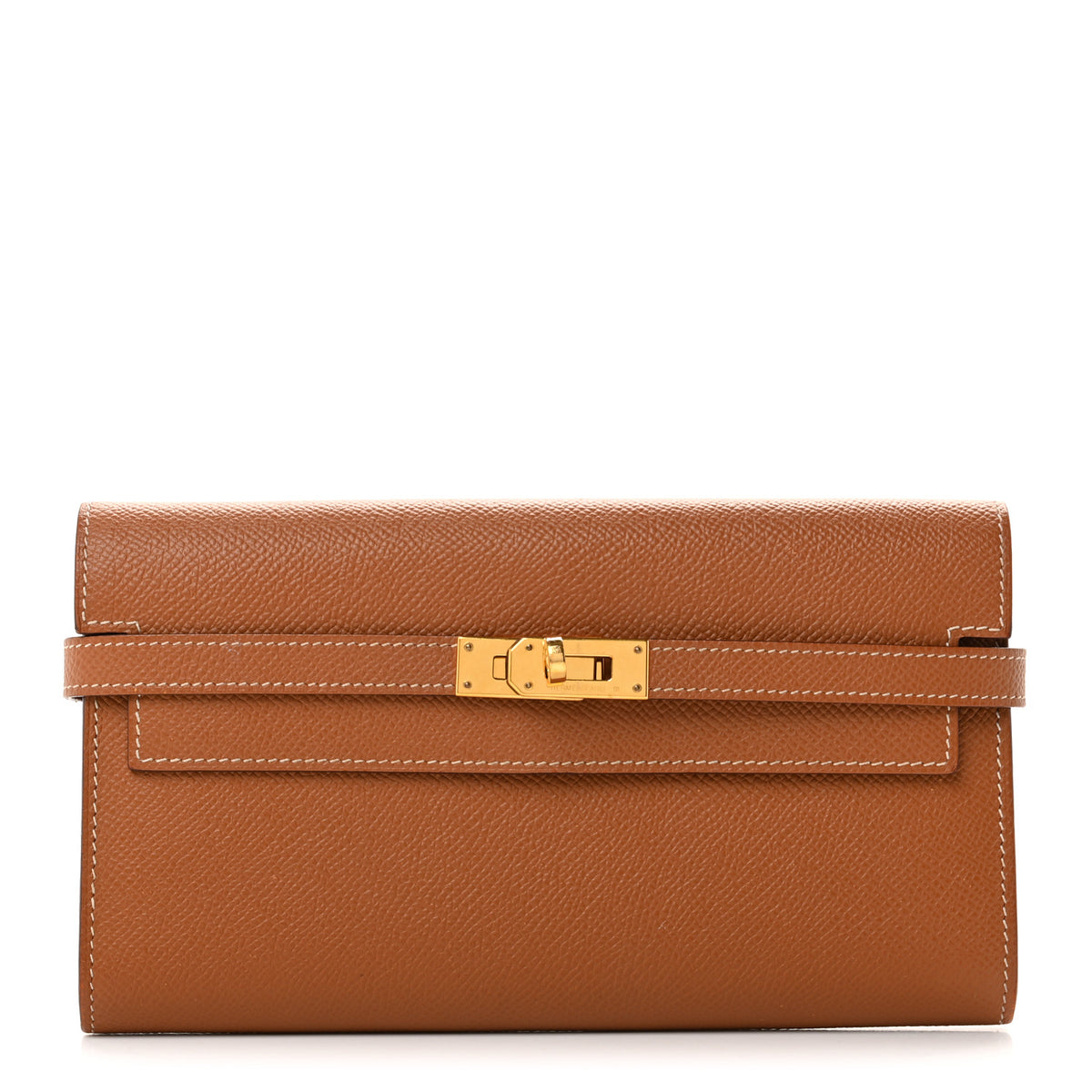 Epsom Kelly Longue Wallet Gold