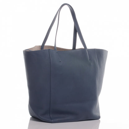 Celine Grained Calfskin Medium Horizontal Cabas Phantom Slate 4 of 8