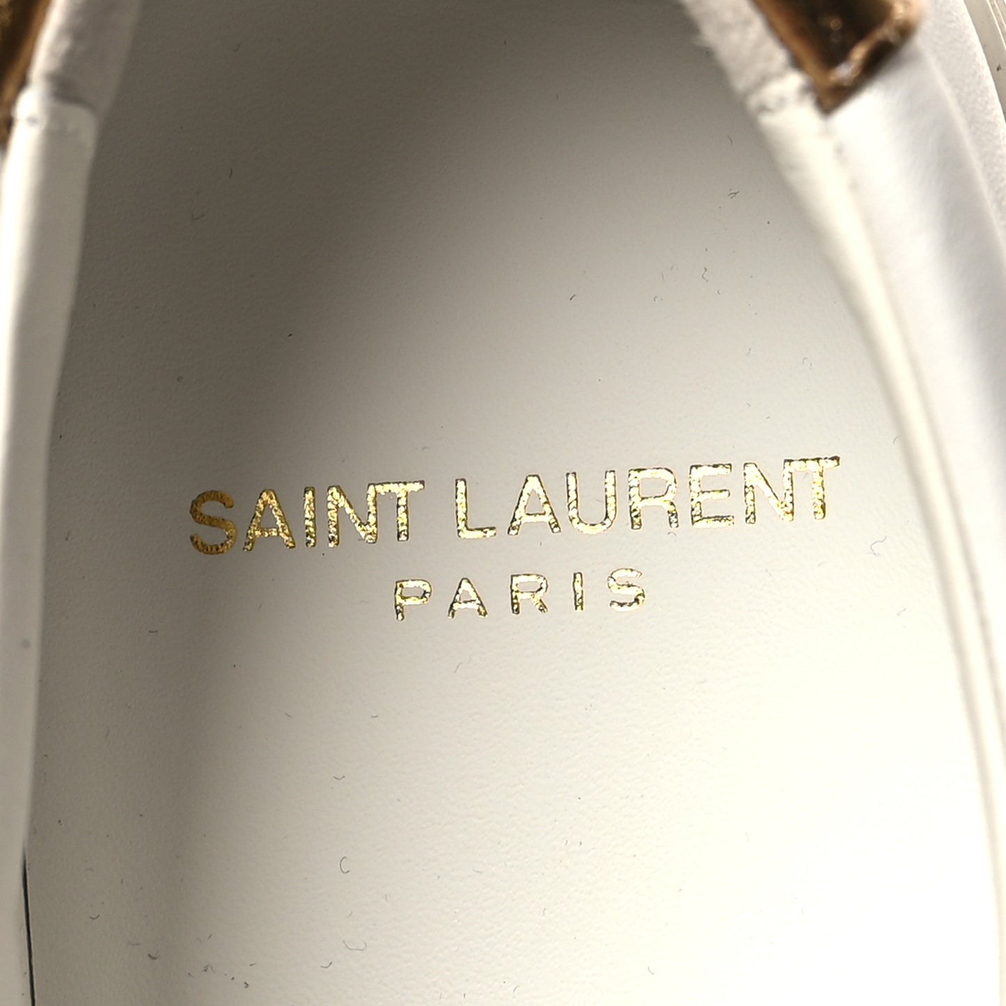 Calfskin Andy Low Top Sneakers 36.5 Blanc Optique