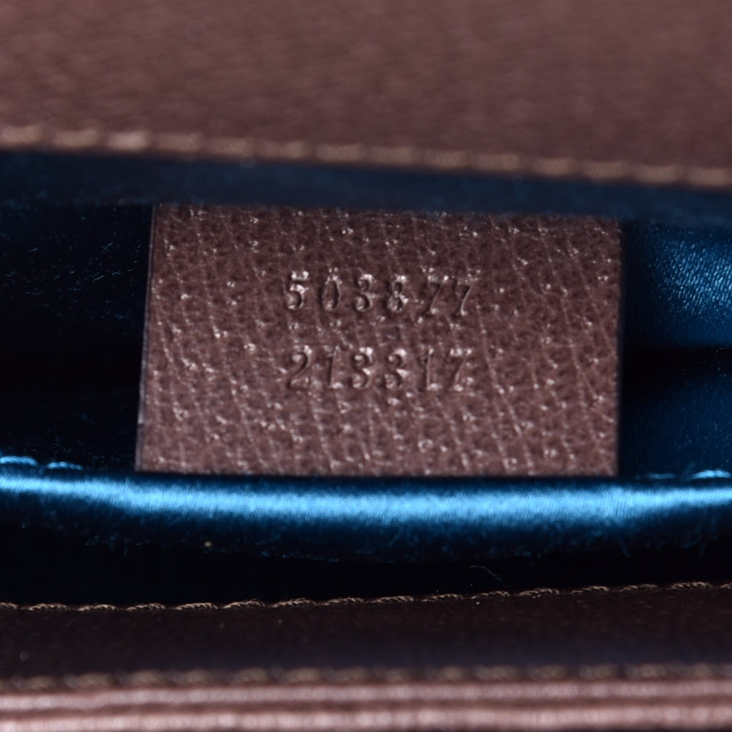 Gucci GG Supreme Monogram Web Small Ophidia Chain Shoulder Bag Brown 7 of 9