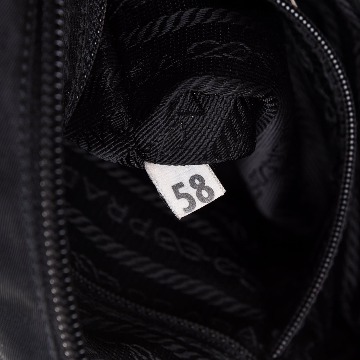 Prada Nylon Flat Messenger Bag Black 6 of 9