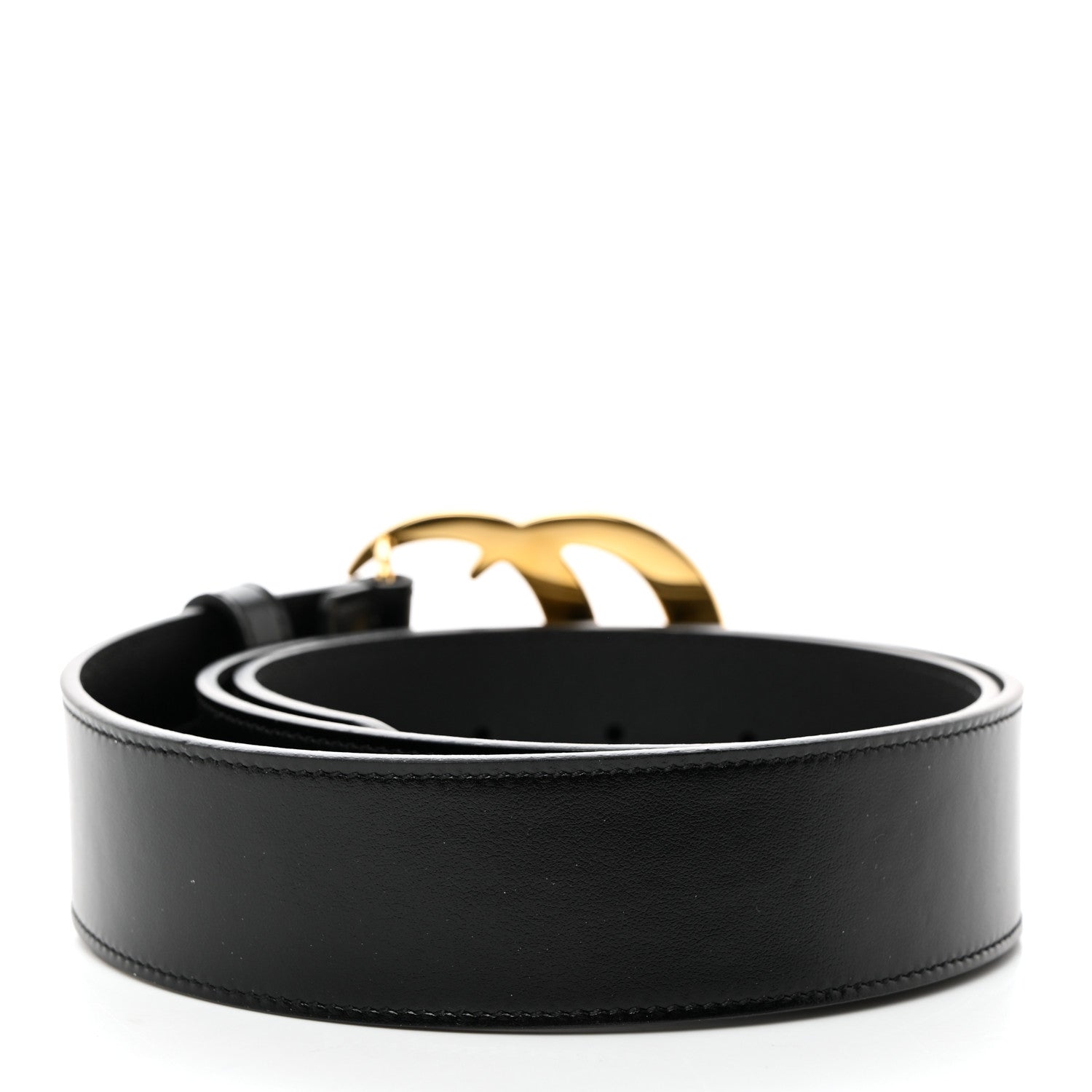 Gucci Calfskin Double G 40mm Belt 85/34 Black 2 of 5