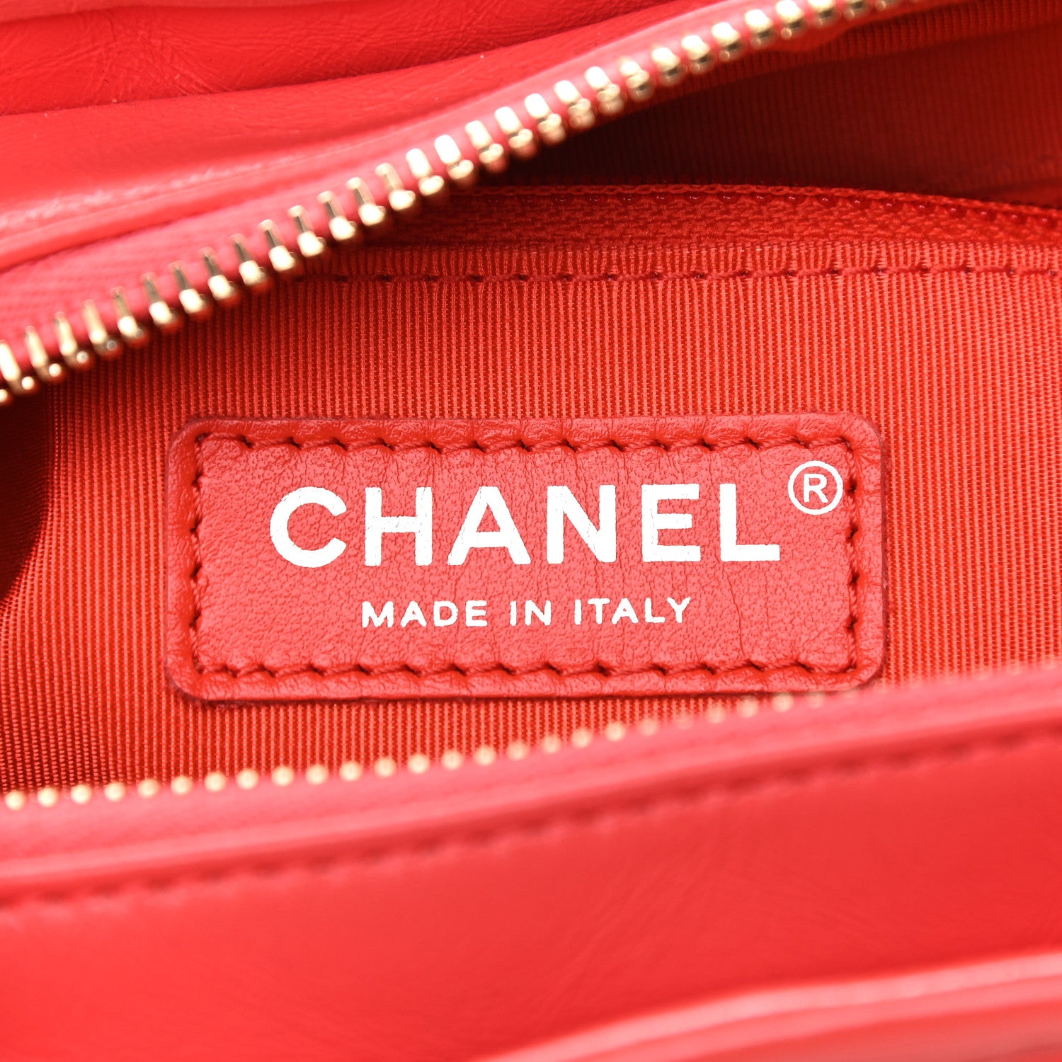Chanel Aged Calfskin Quilted Small Gabrielle Hobo Coral 6 of 9