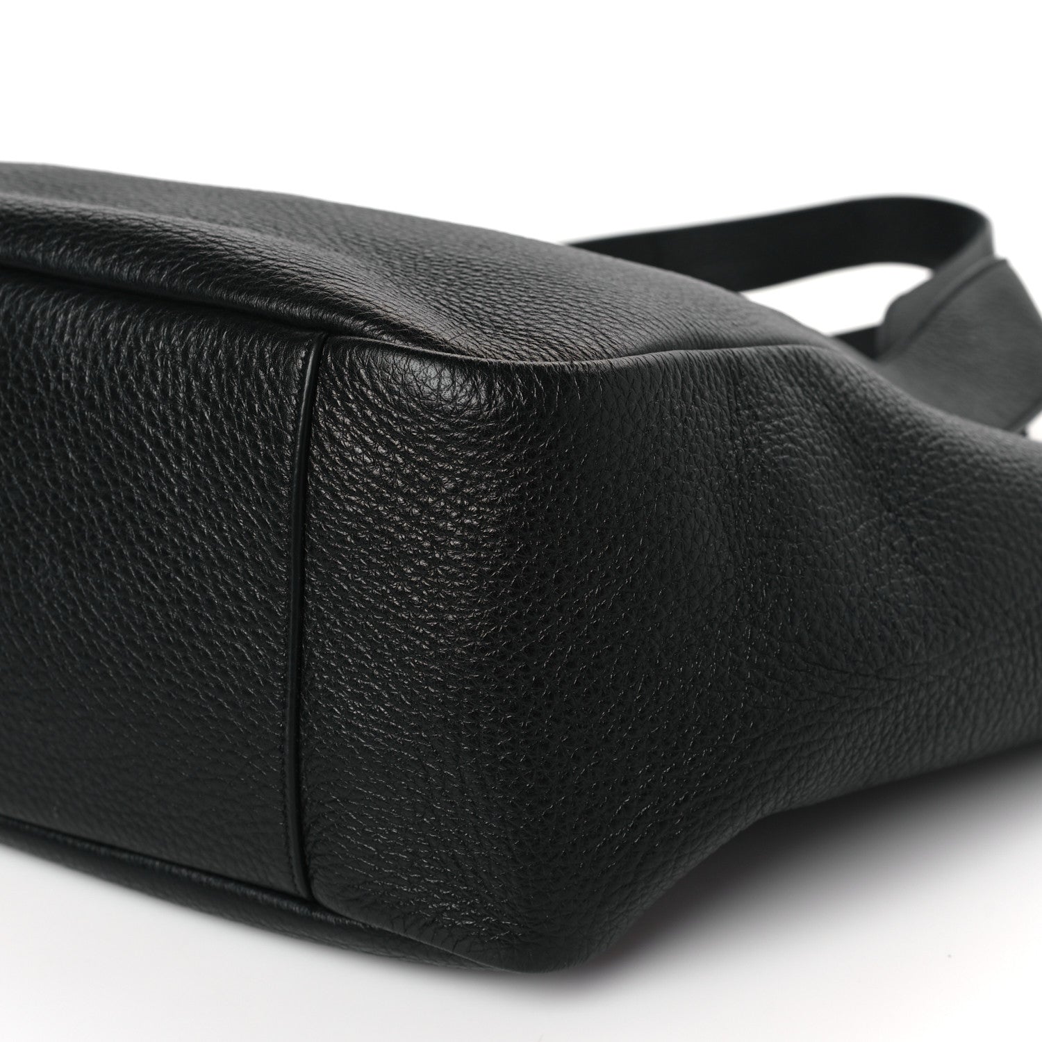 Saint Laurent Grained Deerskin Bea Tote Black 10 of 10