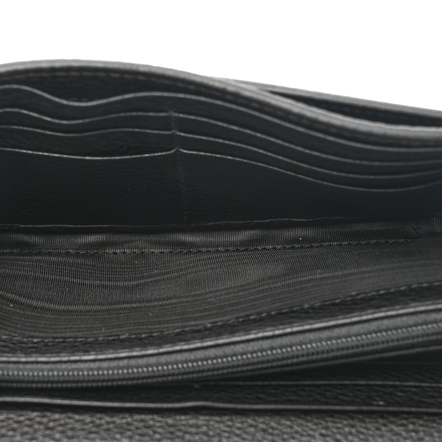 Gucci Calfskin Animalier Continental Wallet Black 5 of 11