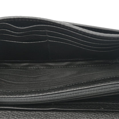 Gucci Calfskin Animalier Continental Wallet Black 5 of 11