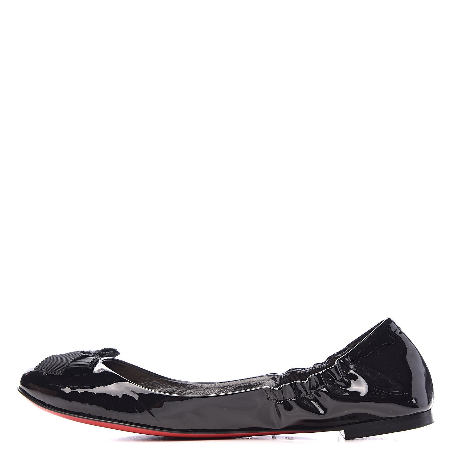 Christian Louboutin Patent Gloriana Flats 36.5 Black 1 of 13
