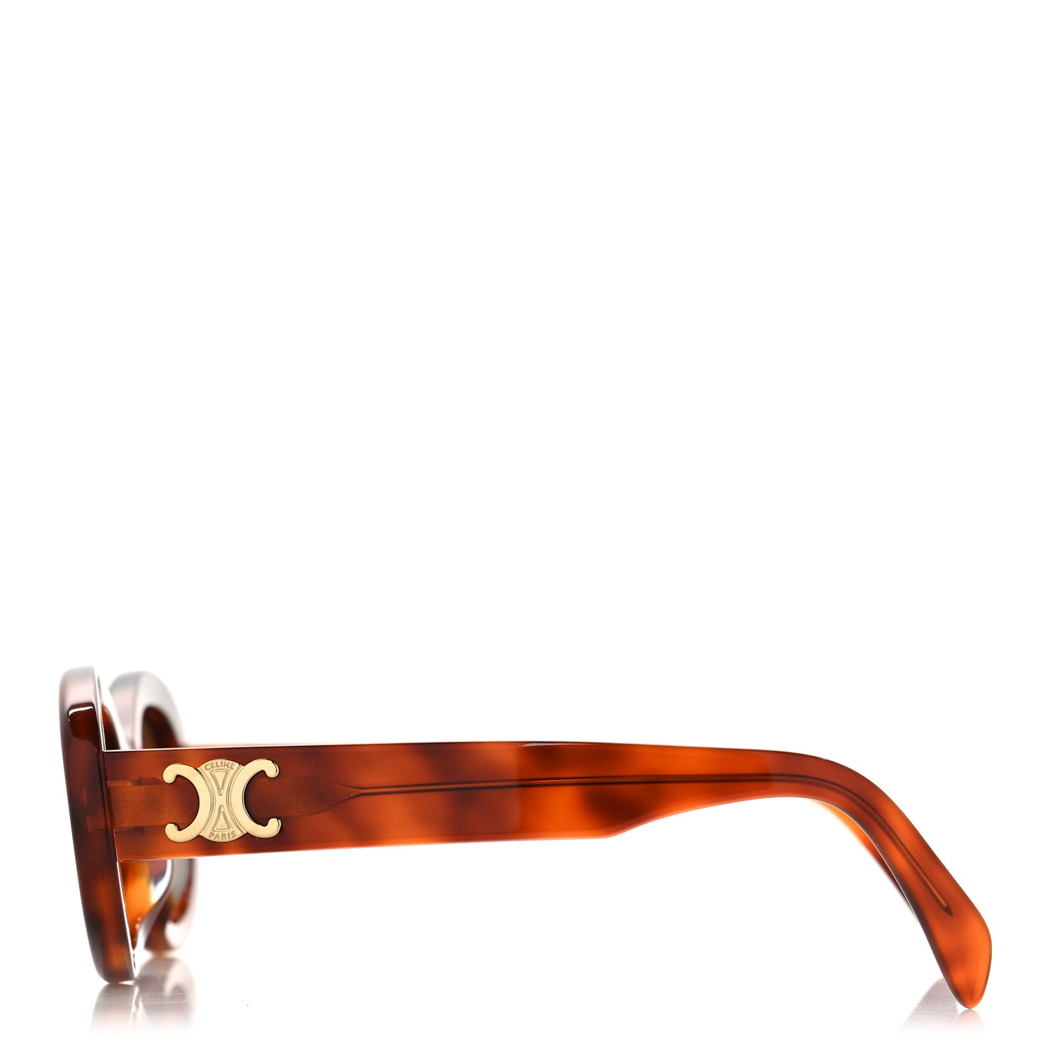 Celine Acetate Triomphe 01 Sunglasses CL 40194U Tortoise 3 of 7