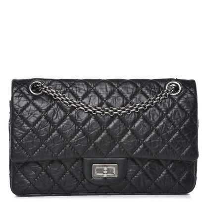Chanel Aged Calfskin Quilted 2.55 Reissue 225 Flap Black 1 of 10