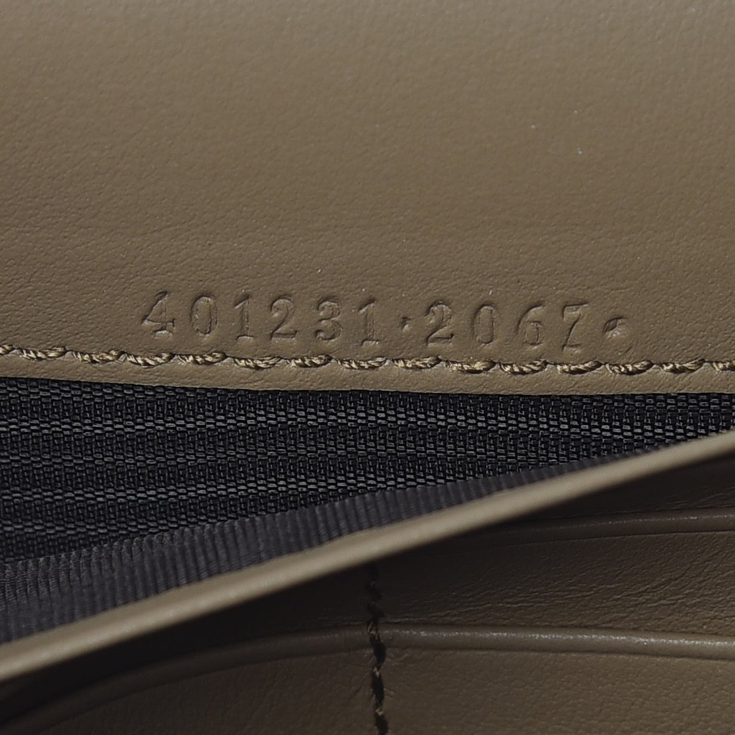 Suede Mini Dionysus Chain Wallet Beige