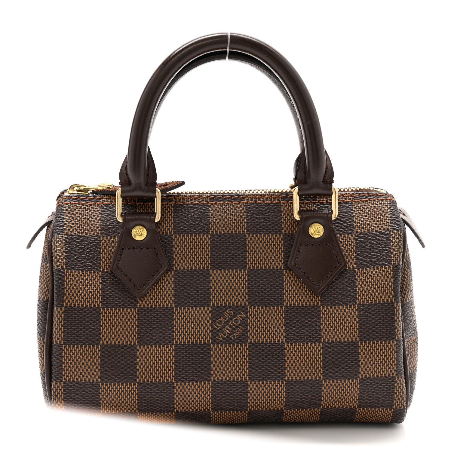 Louis Vuitton Damier Ebene Mini Sac HL Speedy 1 of 12