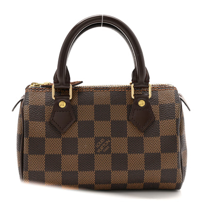 Louis Vuitton Damier Ebene Mini Sac HL Speedy 1 of 12