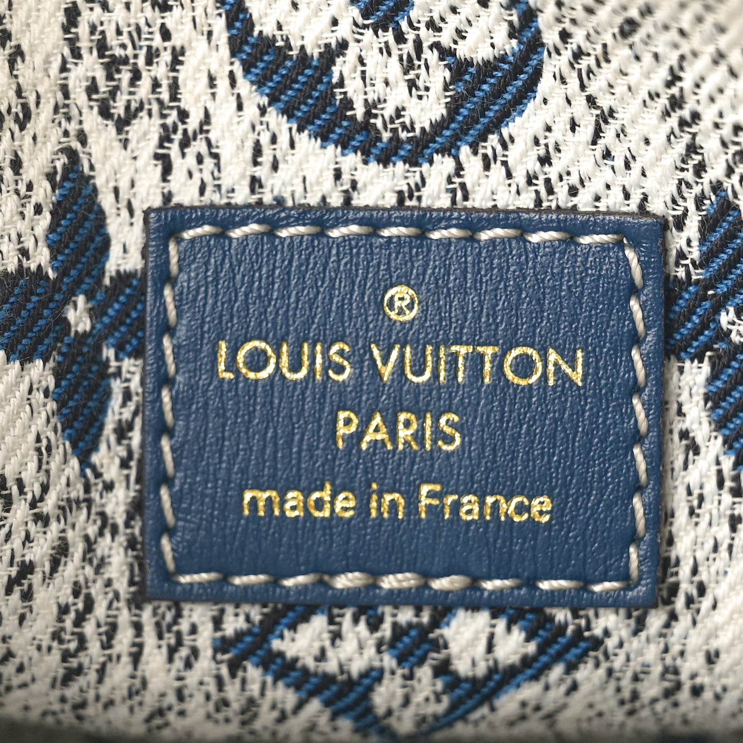 Louis Vuitton Monogram Jacquard Denim Nano Speedy Bandouliere Bleu 6 of 9