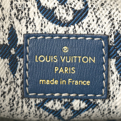 Louis Vuitton Monogram Jacquard Denim Nano Speedy Bandouliere Bleu 6 of 9