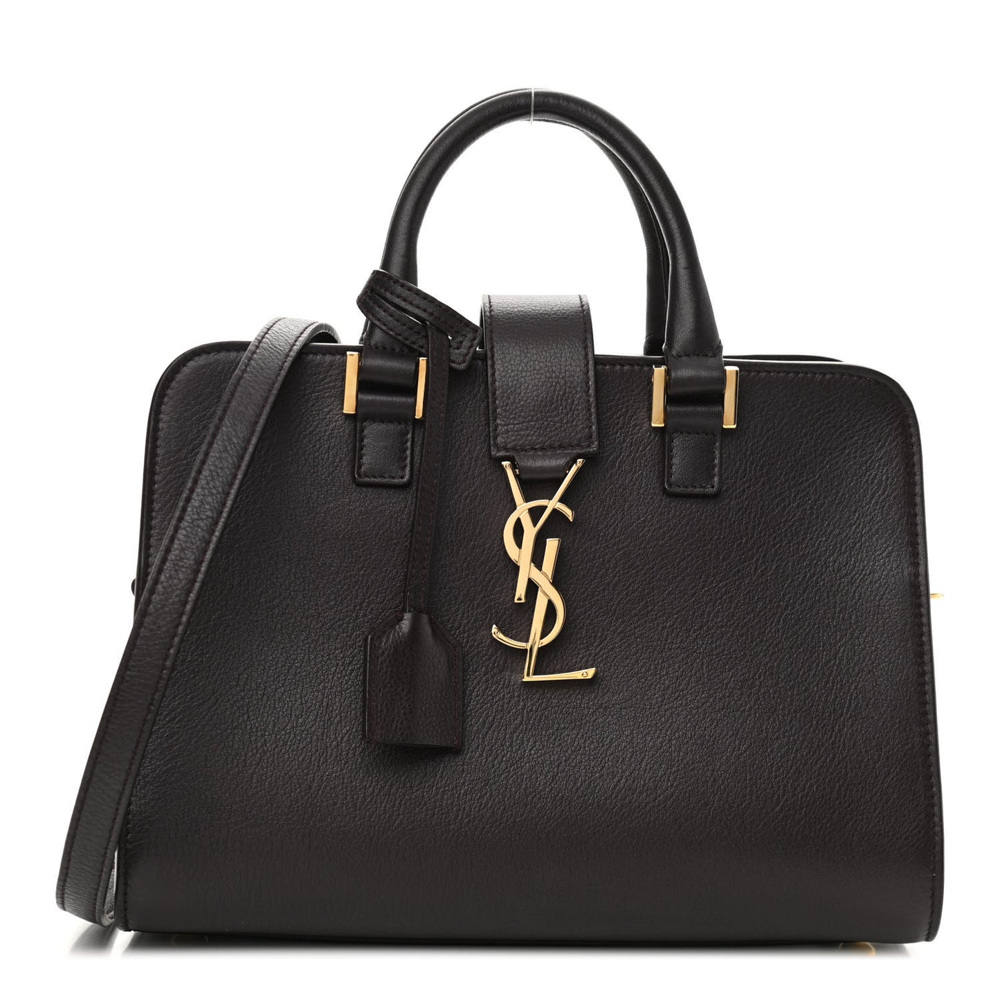 Calfskin Monogram Baby Cabas Brown