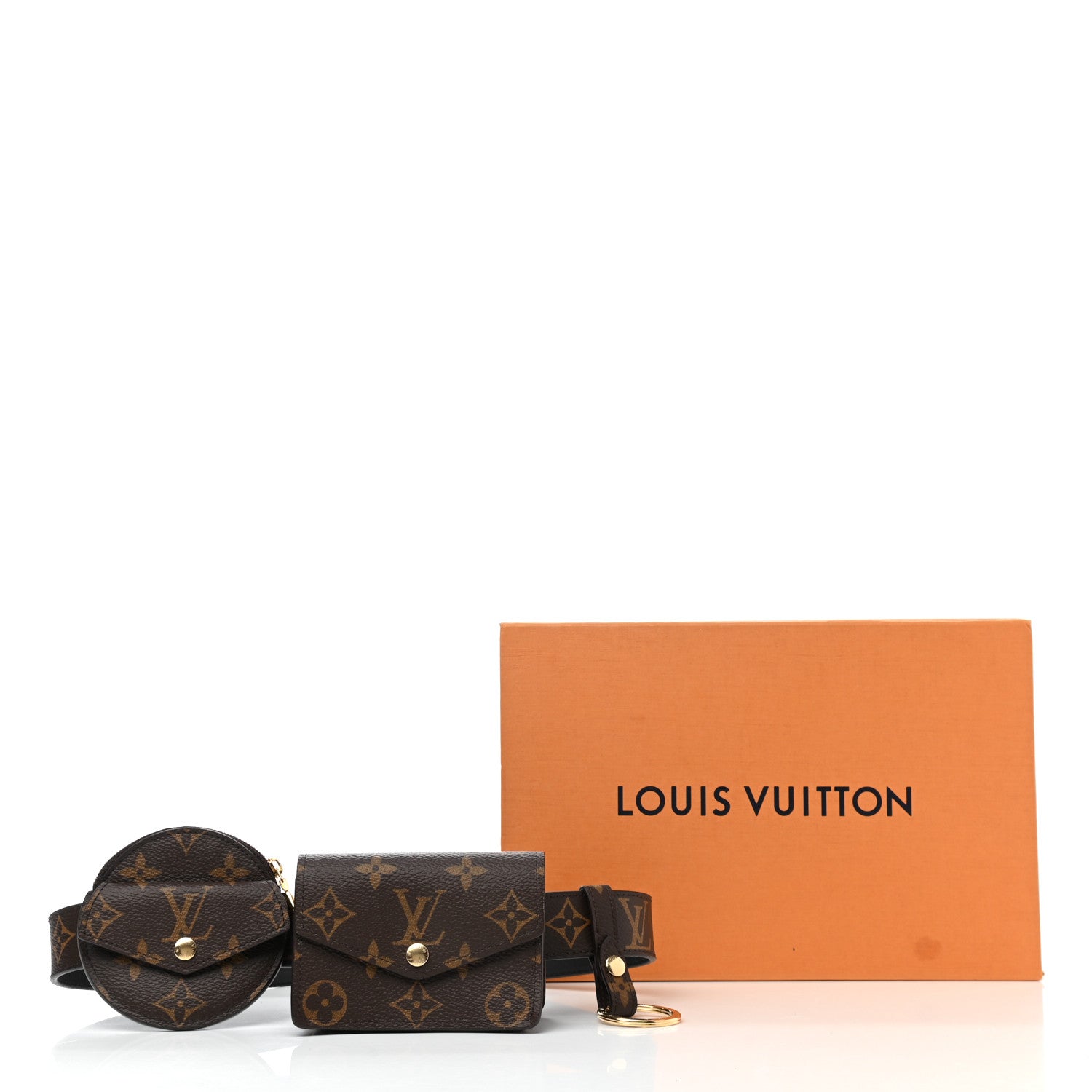 Louis Vuitton Monogram 30mm Daily Multi Pocket Belt 80 32 10 of 10
