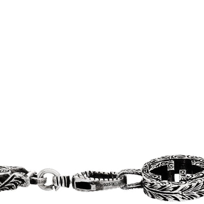 Gucci Sterling Silver Interlocking G Chain Bracelet 4 of 4
