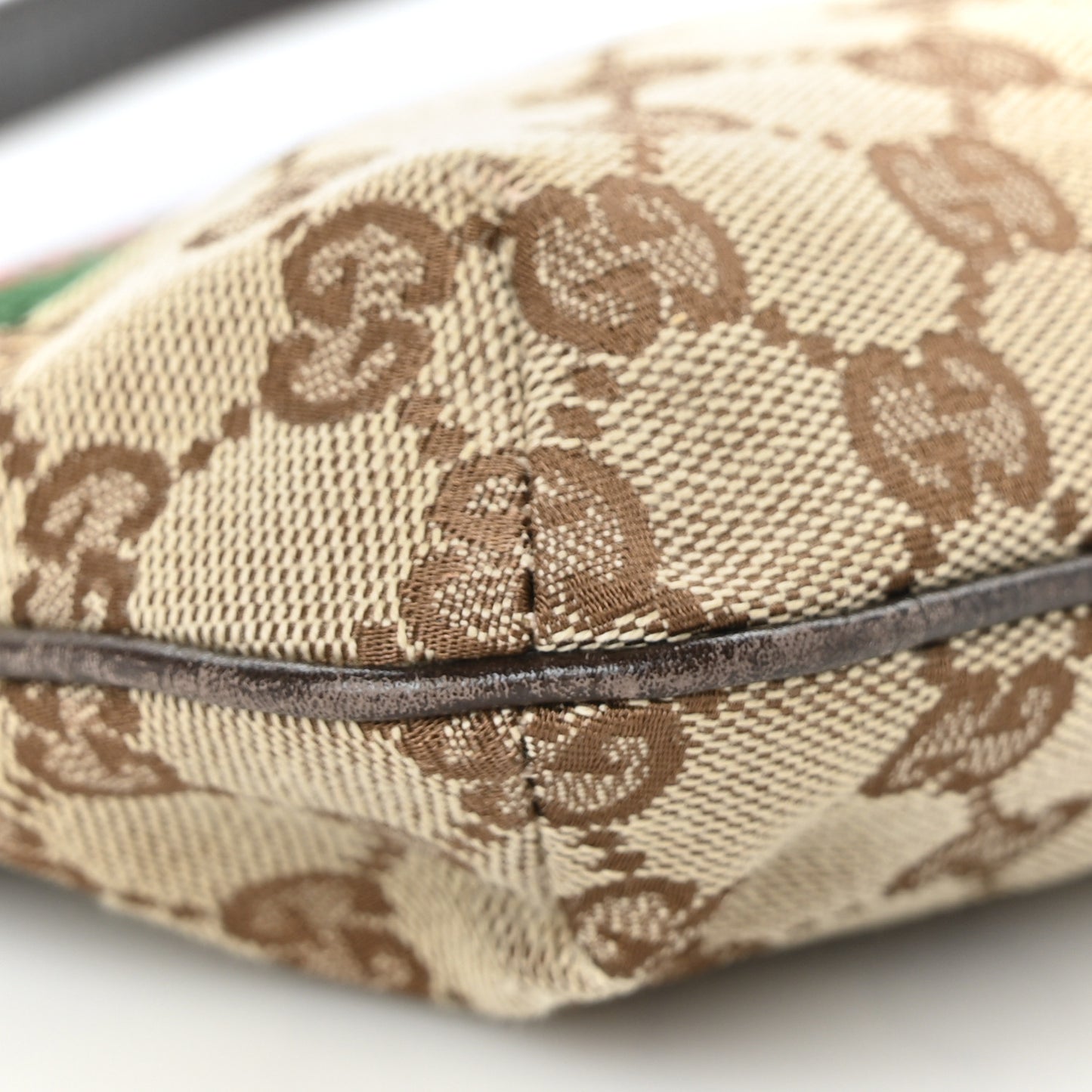 Monogram Web Pochette Dark Brown