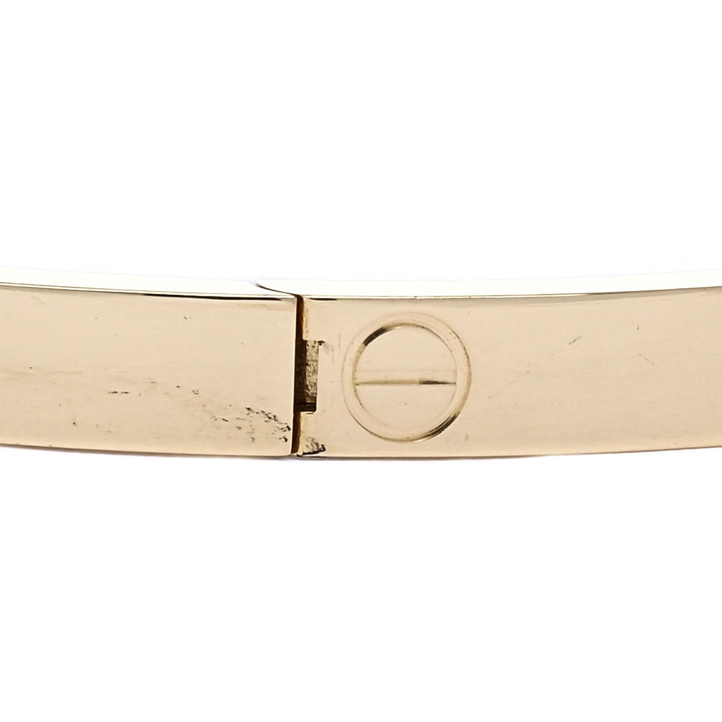 18K Yellow Gold Small LOVE Bracelet 16