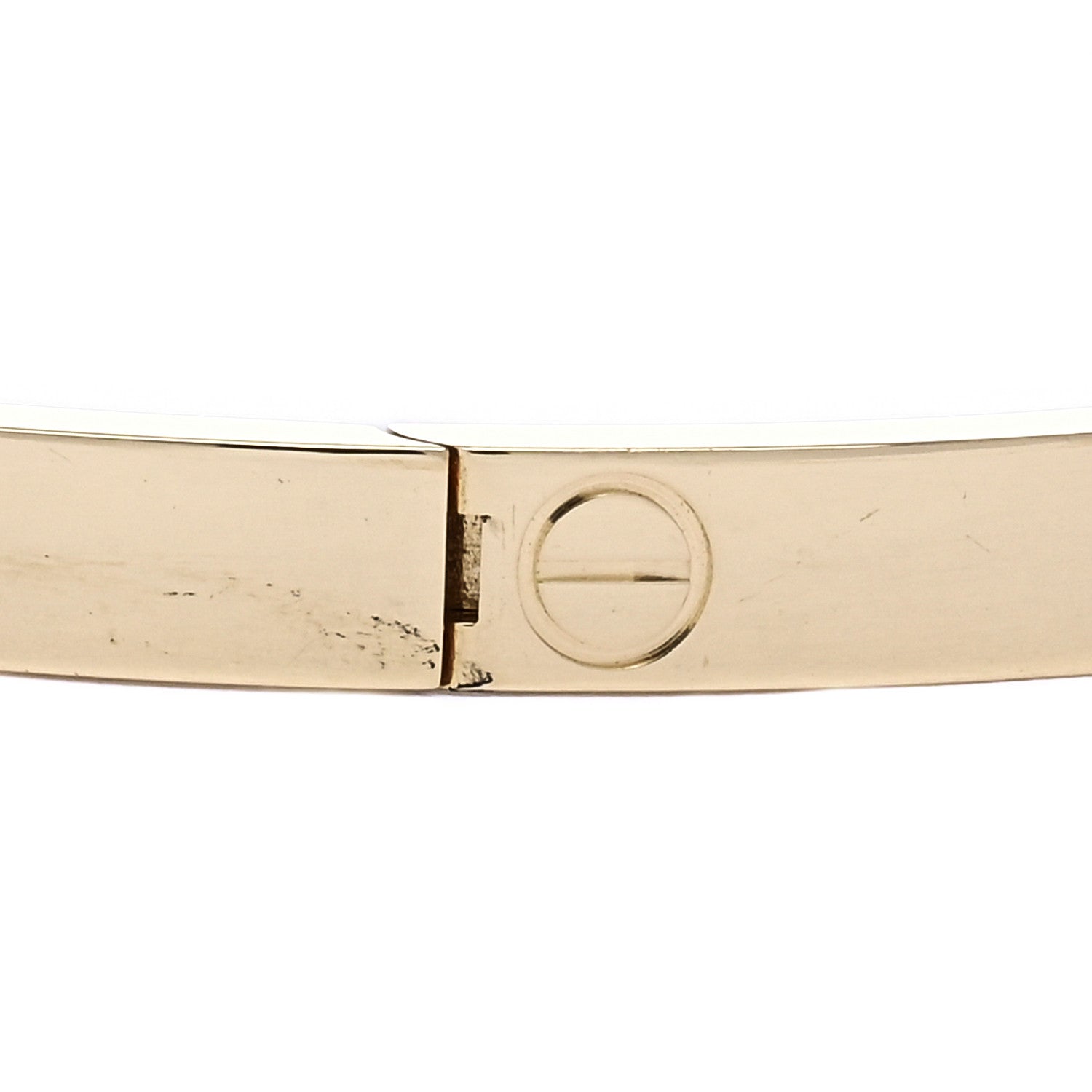 Cartier 18K Yellow Gold Small LOVE Bracelet 16 6 of 8