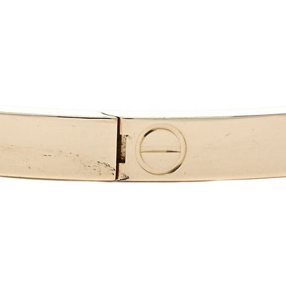 Cartier 18K Yellow Gold Small LOVE Bracelet 16 6 of 8
