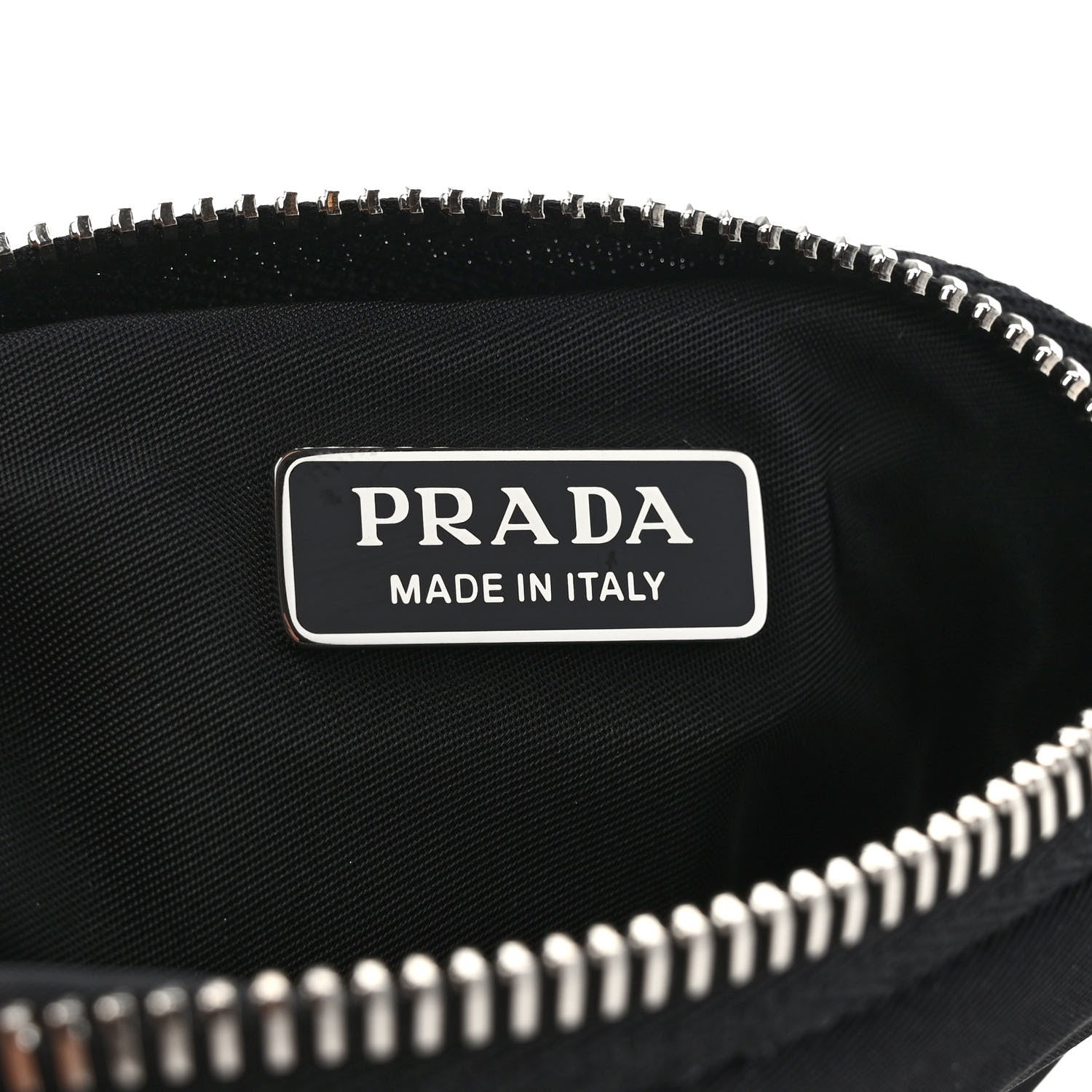 Prada Saffiano Belt With Nylon Pouch Black 6 of 10