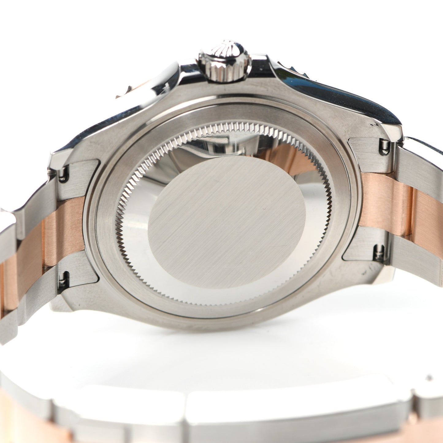 Stainless Steel 18K Everose Gold 37mm Yacht-Master Watch Chocolate 268621