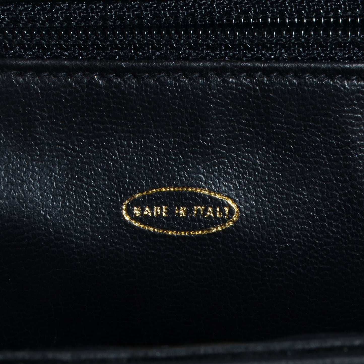 Lambskin Quilted Shoulder Bag Black