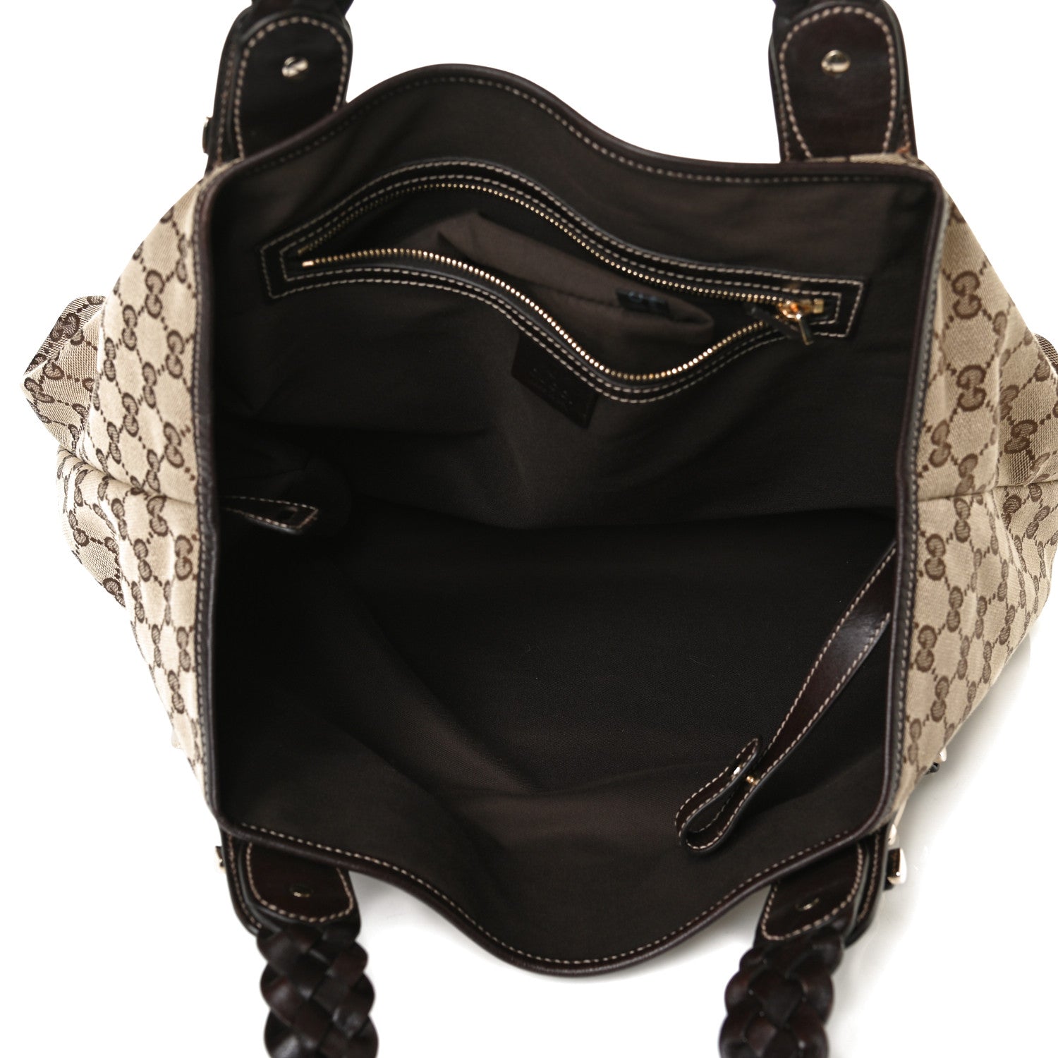 Gucci Monogram Medium Pelham Shoulder Bag Dark Brown 5 of 15