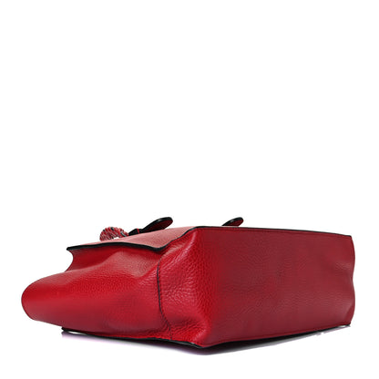 Valentino Garavani Grained Calfskin To Be Cool Tote Rosso Valentino 4 of 7