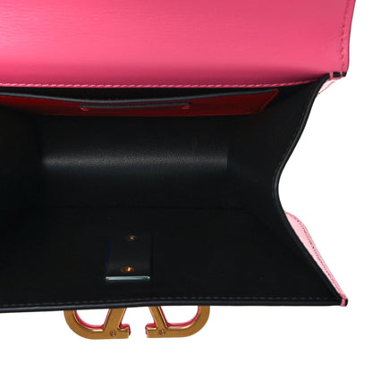 Valentino Garavani Smooth Calfskin Small VSling Shoulder Bag Pink 5 of 8