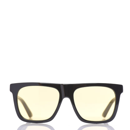 Gucci Square Frame Star Sunglasses GG 0347S Black Black 2 of 7