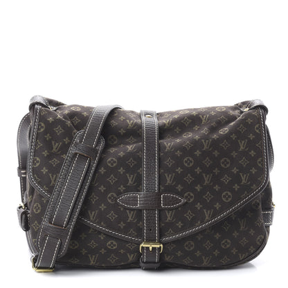 Louis Vuitton Monogram Mini Lin Saumur Ebene 1 of 8