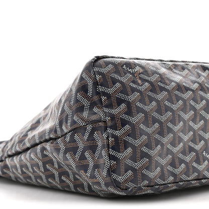 Goyard Goyardine Boheme Hobo Navy Blue 10 of 12