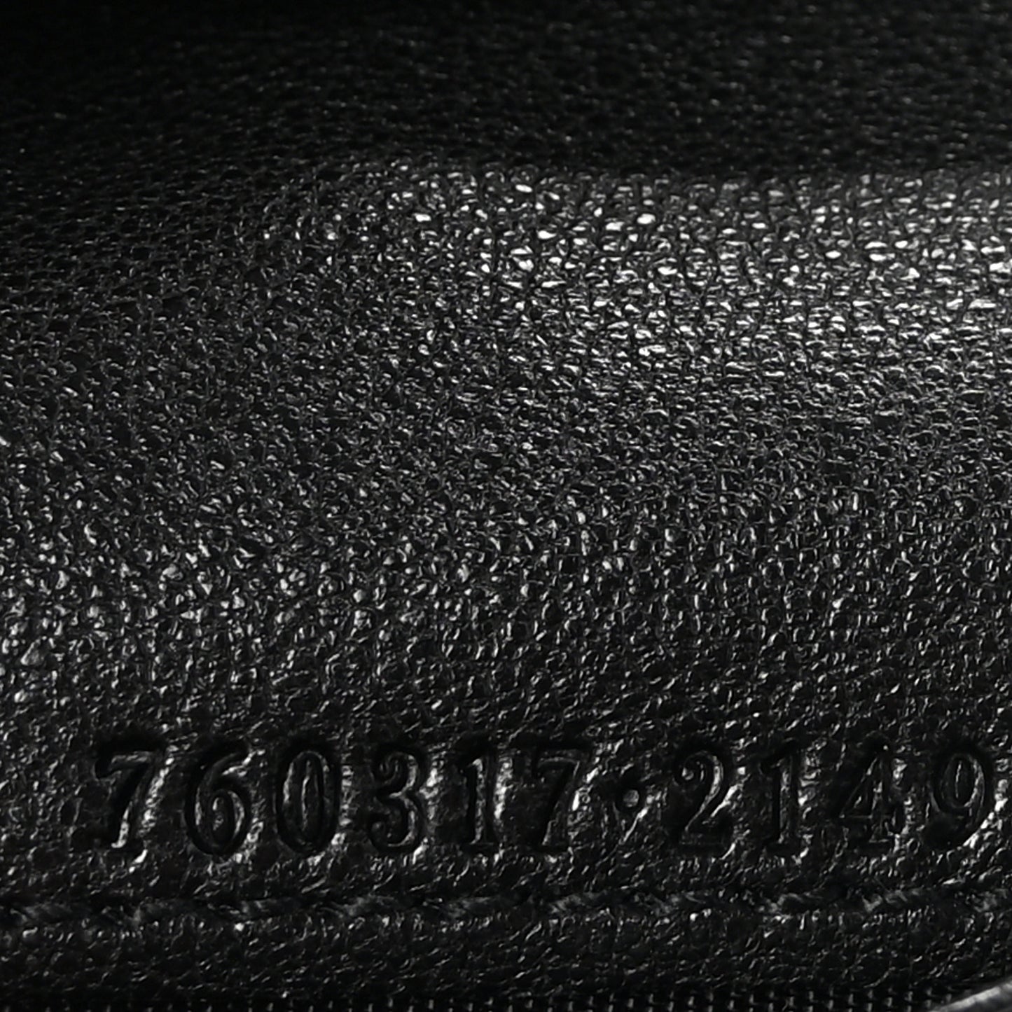 Sakai Be Green Calfskin Diagonal Stitched Blondie Card Case Wallet Black