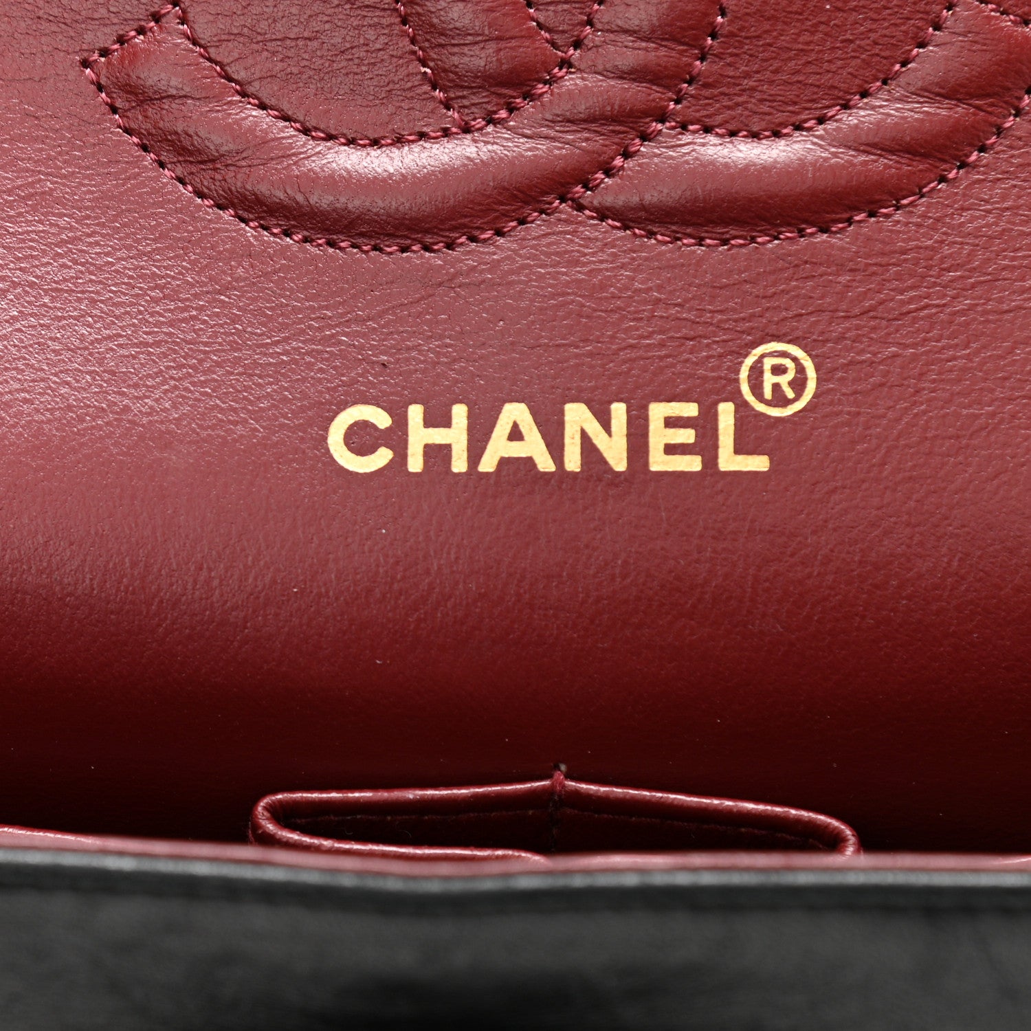 Chanel Lambskin Quilted Medium Double Flap Black 6 of 11
