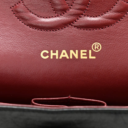 Chanel Lambskin Quilted Medium Double Flap Black 6 of 11