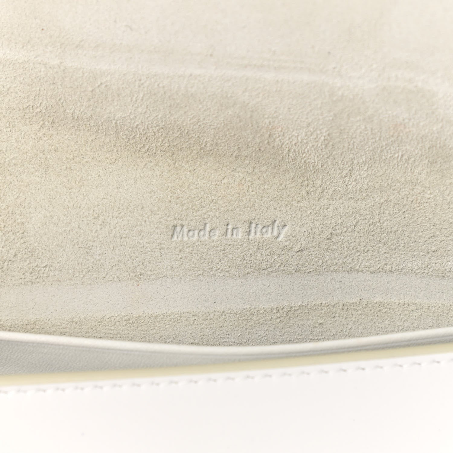 Celine Smooth Calfskin Travel Clutch White 7 of 11