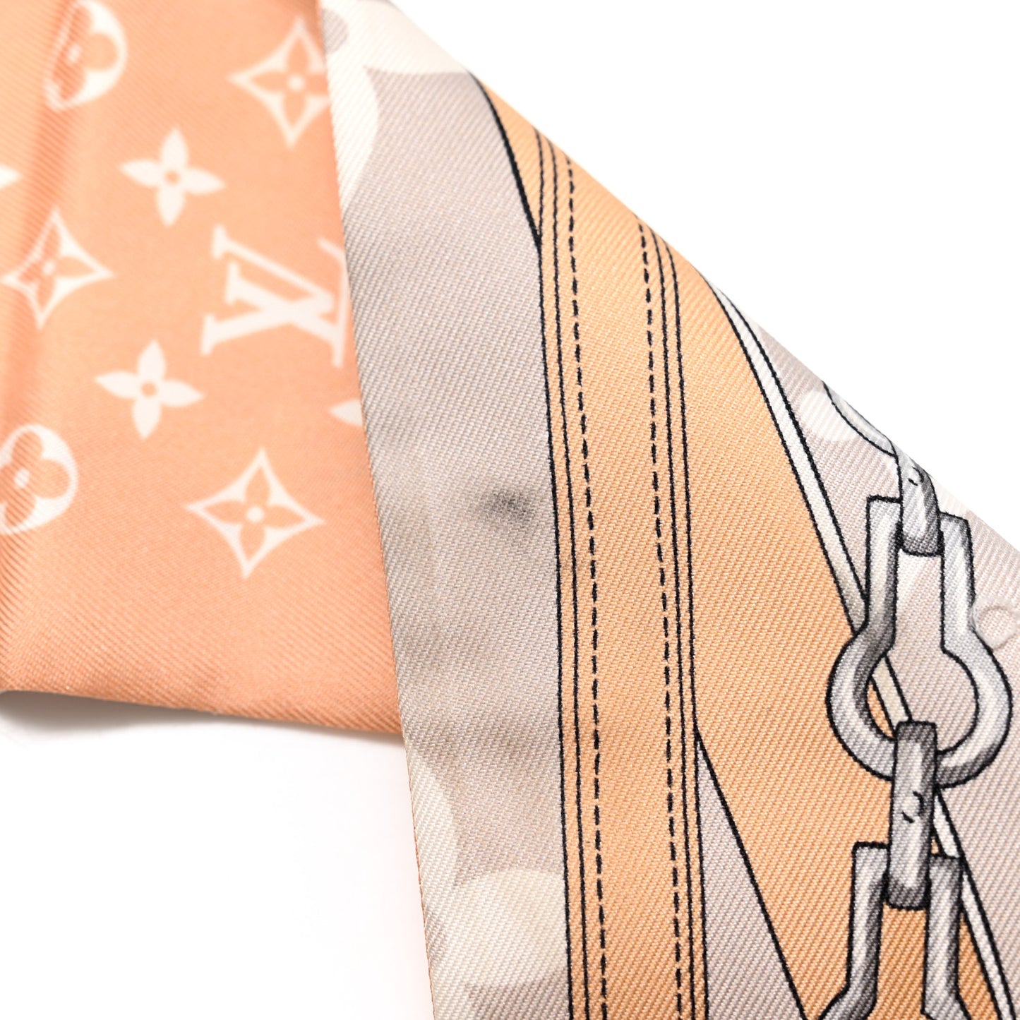 Silk Monogram Gradient By The Pool Bandeau Mist