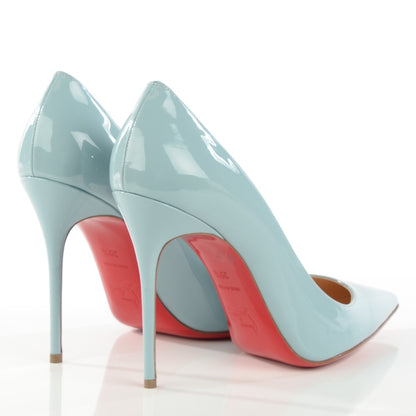 Christian Louboutin Patent Decollete 554 100 Pumps 39.5 Horizon 4 of 8