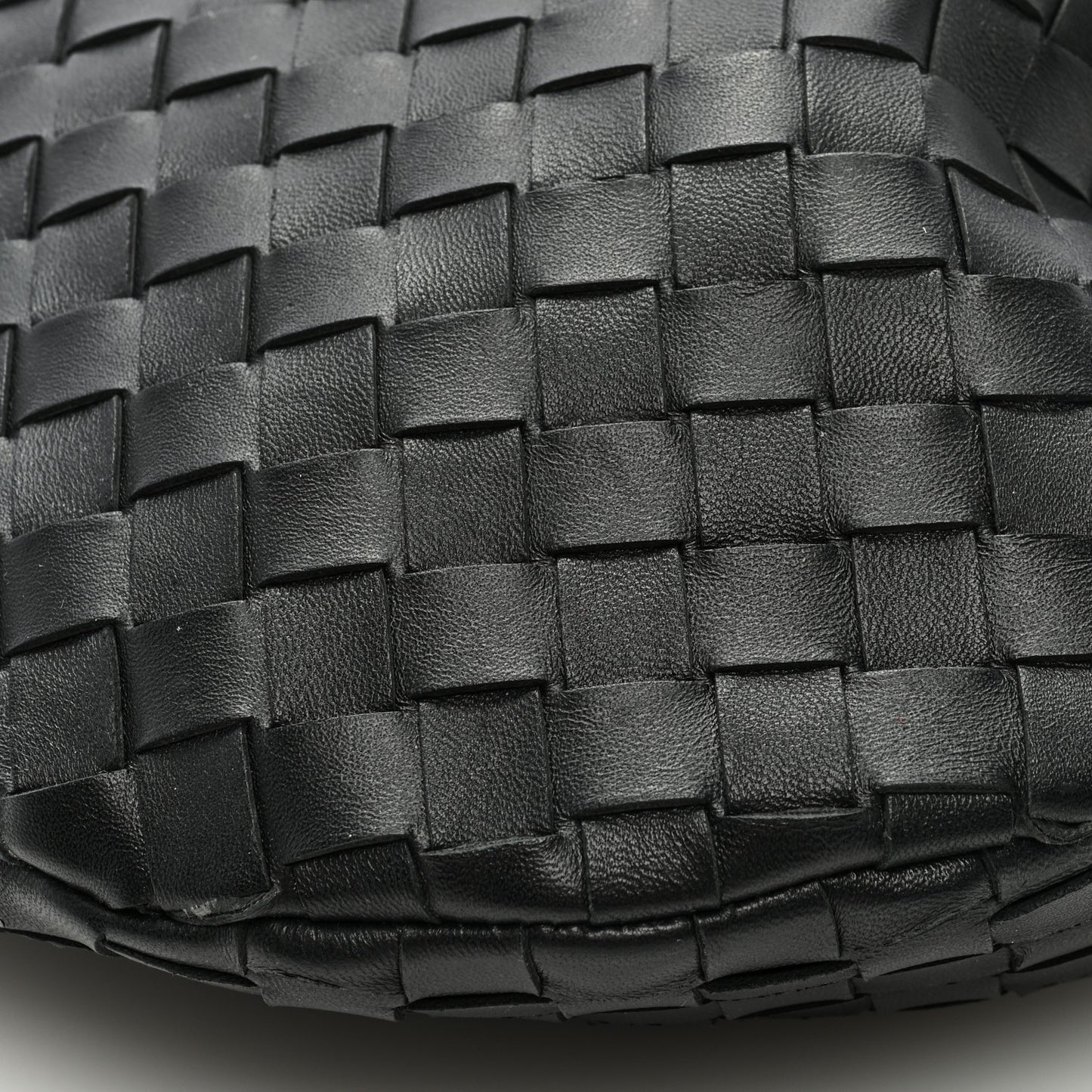 Nappa Intrecciato Sardine With Chain Bag Black