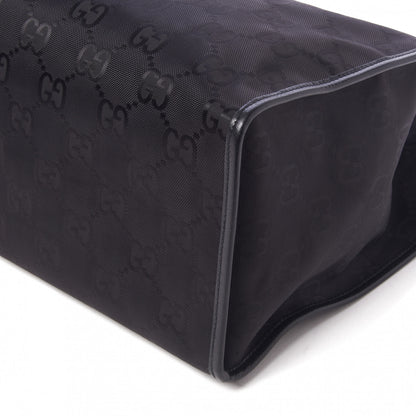 Gucci Econyl Nylon Monogram Large Off The Grid Tote Bag Black 5 of 11