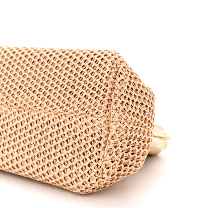 Fendi Raffia Nappa Macrame Small Fendi First Natural Sahara 10 of 10