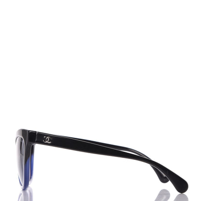 Chanel Acetate CC Cat Eye Summer Sunglasses 5350 Black 3 of 9