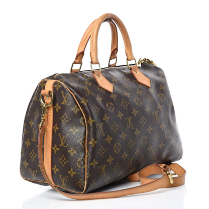 Louis Vuitton Monogram Speedy Bandouliere 30 4 of 21
