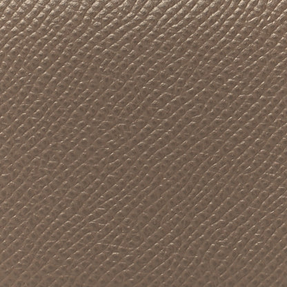 Hermes Epsom Calvi Card Case Etoupe 10 of 10