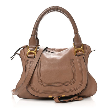 Chloe Calfskin Medium Marcie Satchel  Anemone Pink 1 of 9